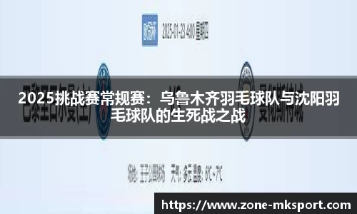 2025挑战赛常规赛：乌鲁木齐羽毛球队与沈阳羽毛球队的生死战之战